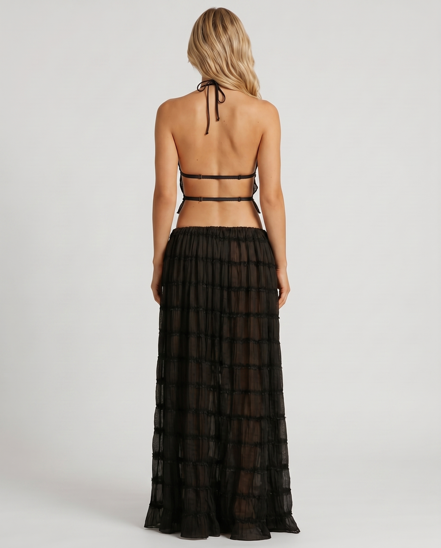 Juliette Halter Set - Black