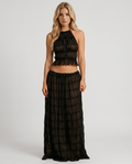 Juliette Halter Set - Black