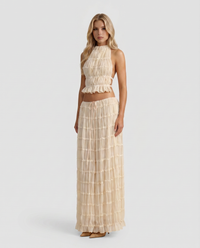 Juliette Halter Set - Cream