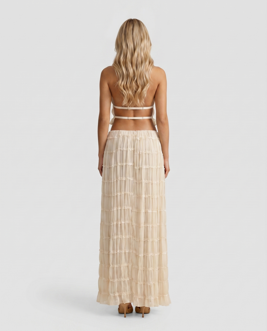 Juliette Halter Set - Cream