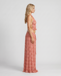 Juliette Halter Set - Peach