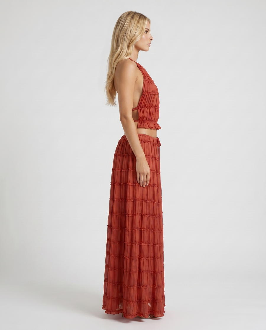 Juliette Halter Set - Red