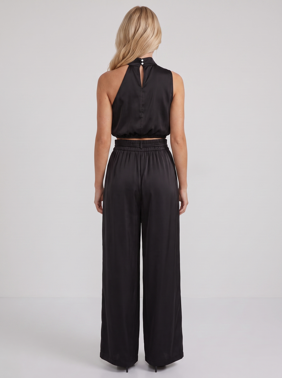 Kassia Pants Set - Black