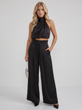 Kassia Pants Set - Black