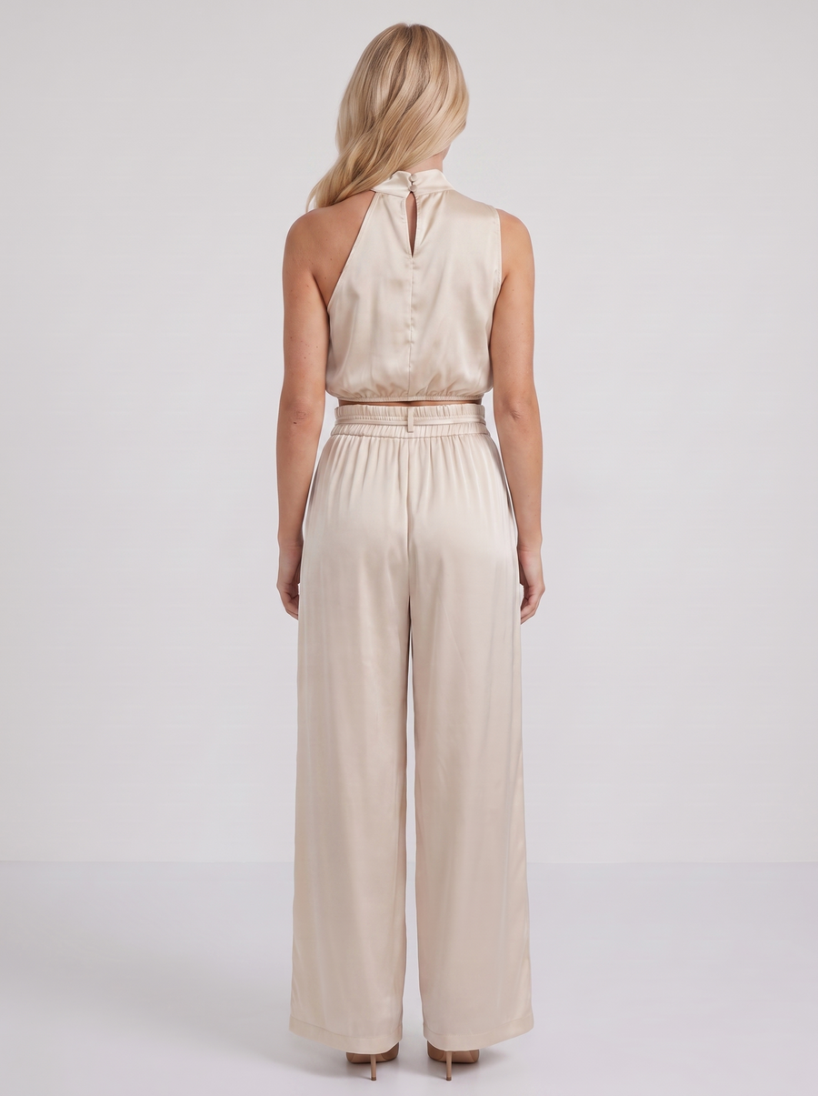 Kassia Pants Set - Champagne