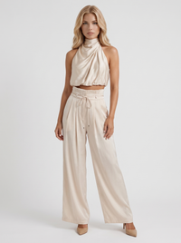 Kassia Pants Set - Champagne