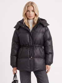 Lana Puffer Jacket - Black