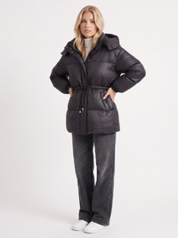 Lana Puffer Jacket - Black