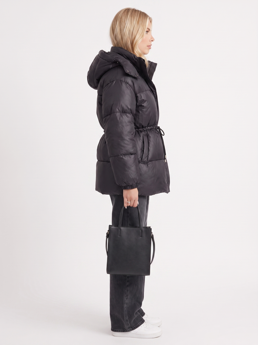 Lana Puffer Jacket - Black
