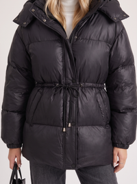 Lana Puffer Jacket - Black