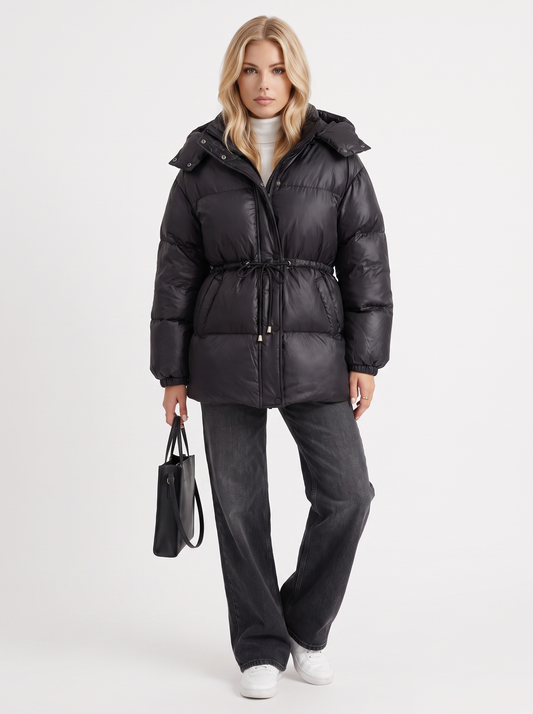 Lana Puffer Jacket - Black
