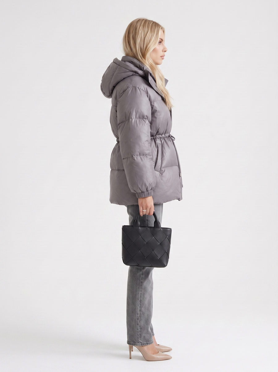 Lana Puffer Jacket - Dark Gray