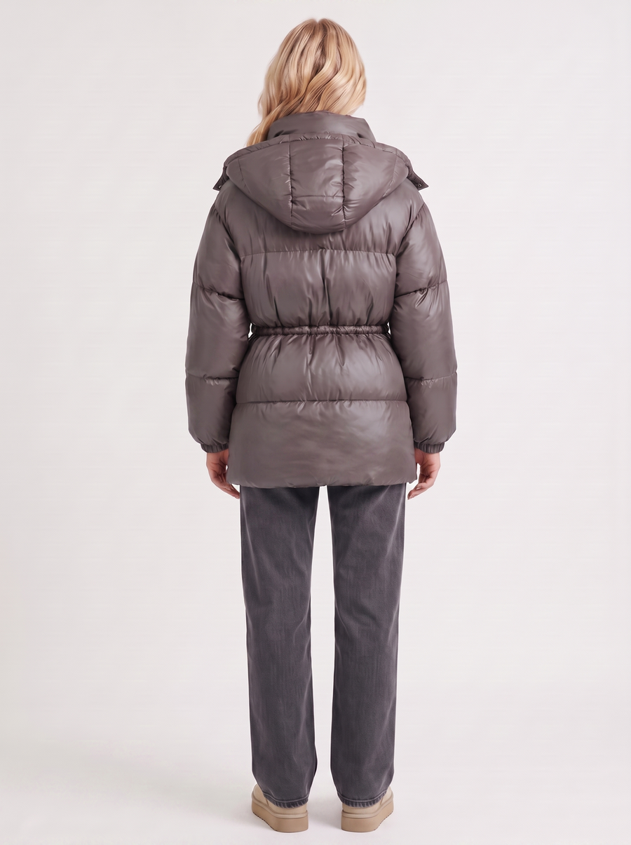 Lana Puffer Jacket - Dark Gray