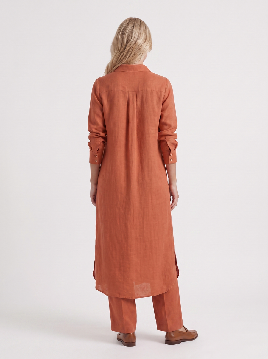 Nell Pants Set - Brown