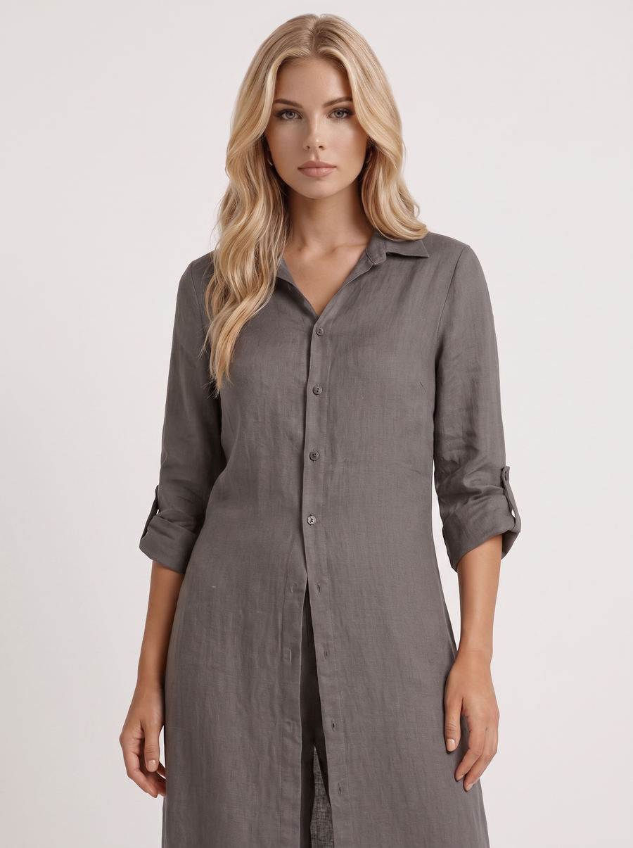 Nell Pants Set - Dark Grey