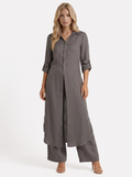 Nell Pants Set - Dark Grey