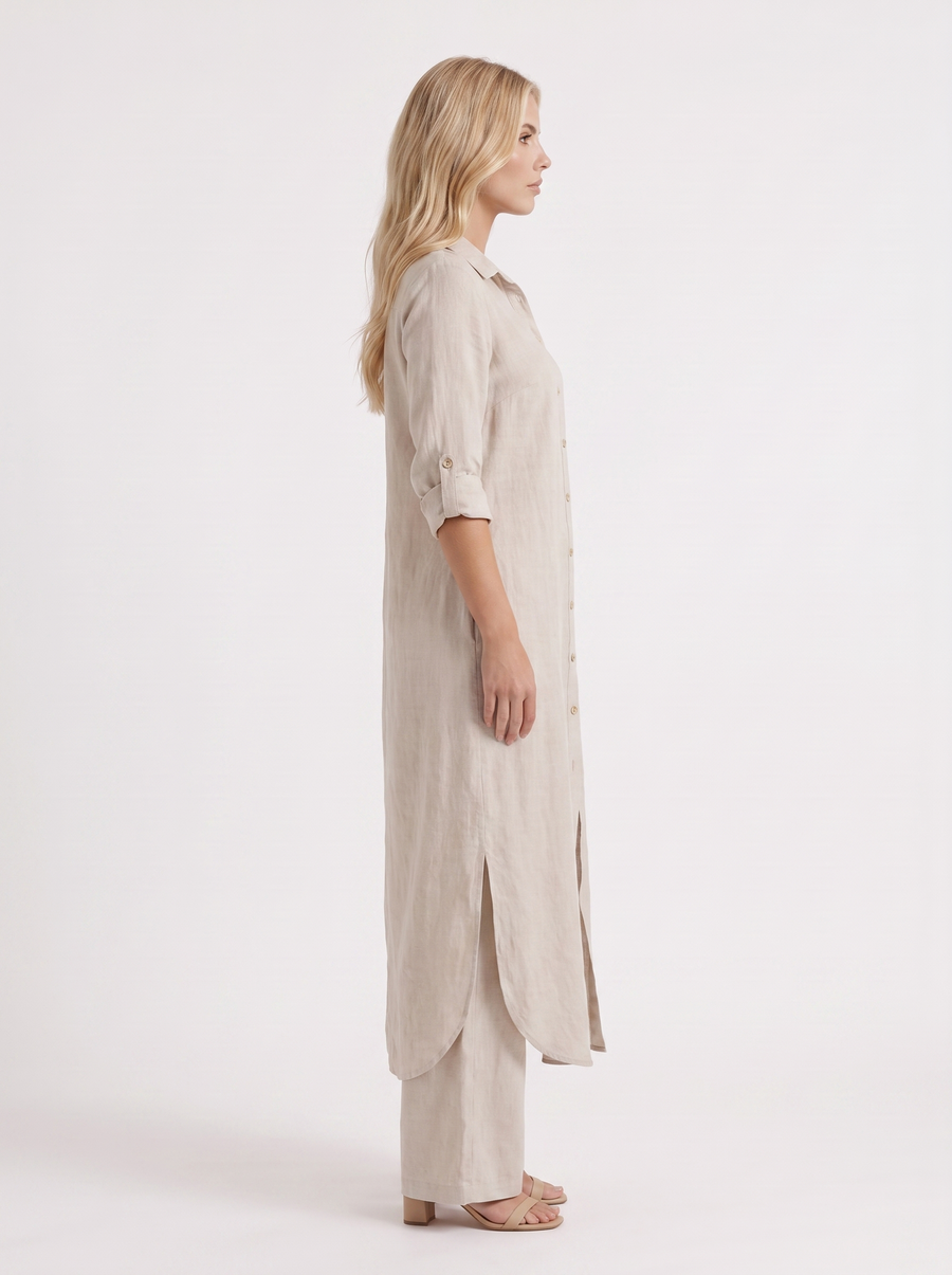 Nell Pants Set - Khaki