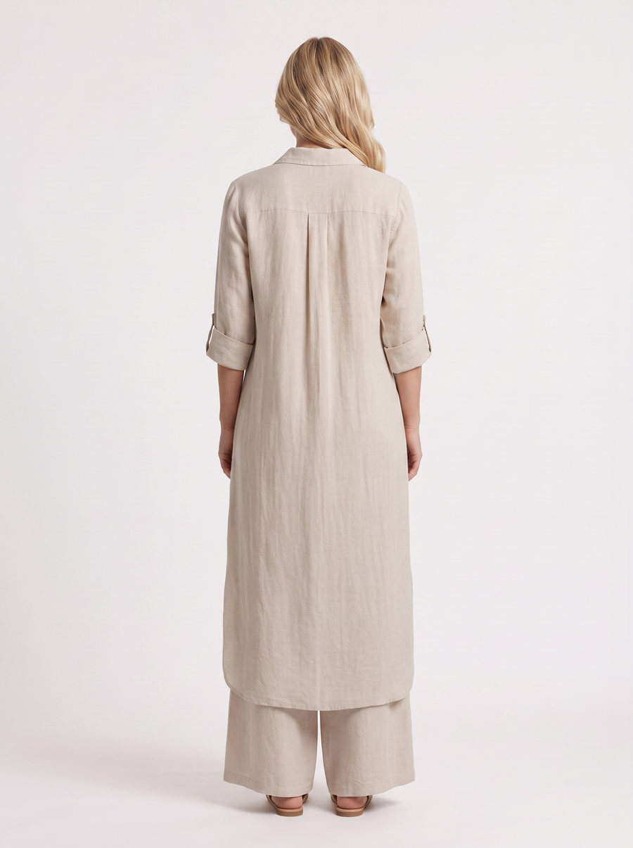 Nell Pants Set - Khaki