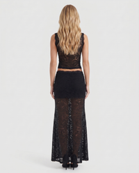 Rocelle Lace Set - Black