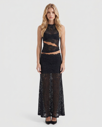Rocelle Lace Set - Black