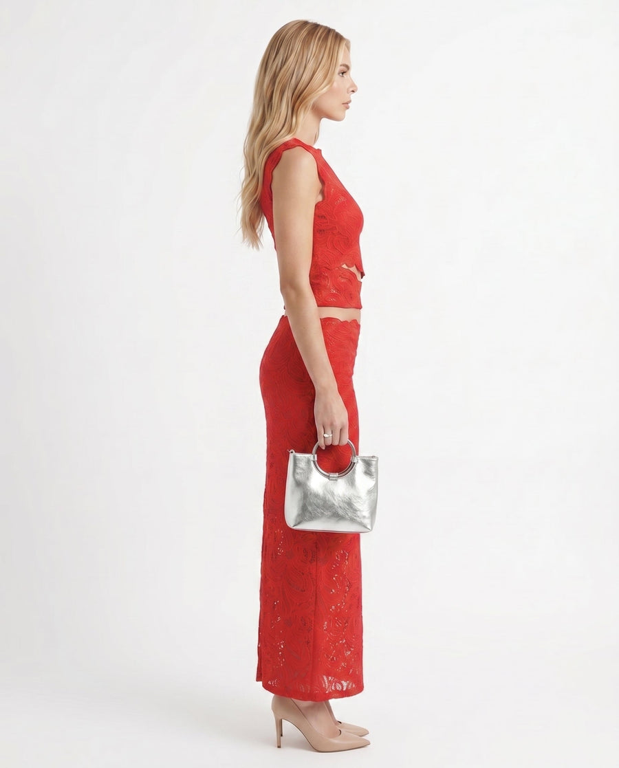 Rocelle Lace Set - Red