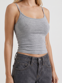 Romy Low Rise Pinstripe Wide Leg Denim Jeans - Charcoal Blue