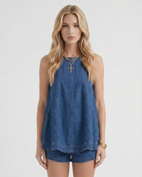 Sloane Denim Set - Midnight Denim
