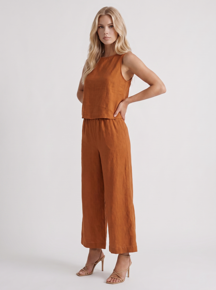 Vale Pants Set - Khaki
