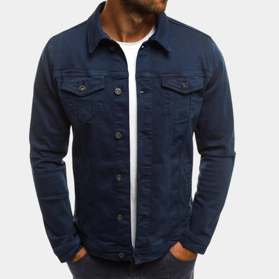 Kelvin | Men's Button-Front Trucker Jacket