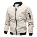 Kevan | Men's Zip-Up Bomber Jacket