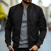 Kevan | Men's Zip-Up Bomber Jacket