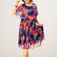 Riva - Breezy Plus-Size Chiffon Dress