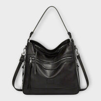 Olivia - Classic Retro Shoulder Bag Black