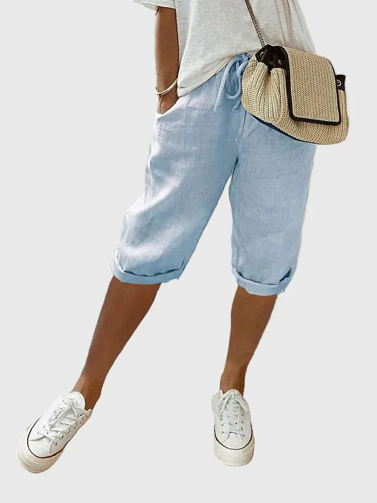 Keira – Soft Tailored Comfort Shorts