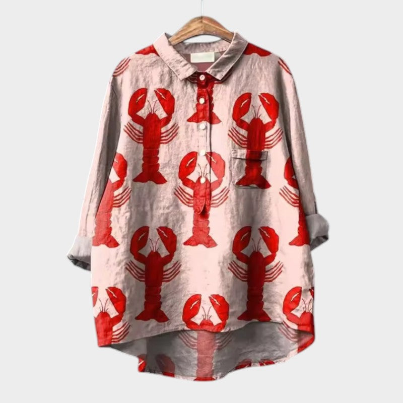 Siara | Blouse Lobster