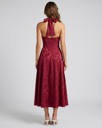 Sienna Jacquard Midi Dress