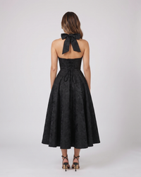 Sienna Jacquard Midi Dress