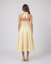 Sienna Jacquard Midi Dress