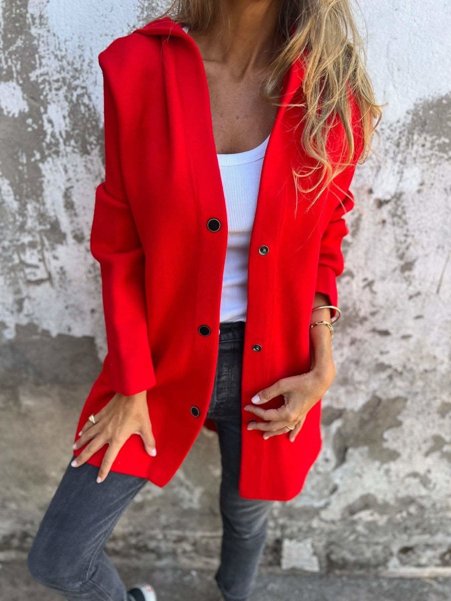 Adriana Cardigan Red