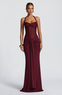 Alanah Maxi Dress Red
