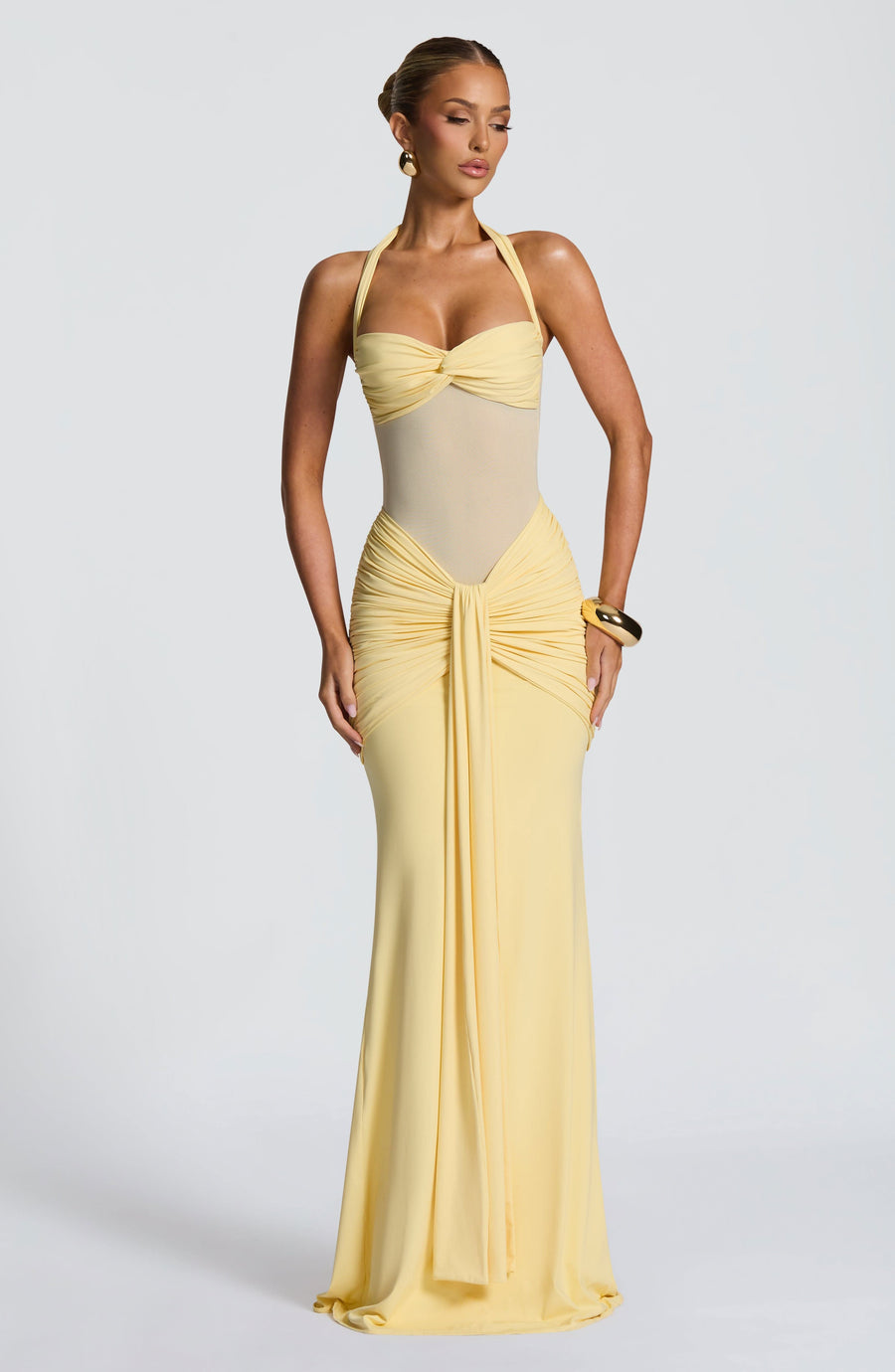 Alanah Maxi Dress Yellow