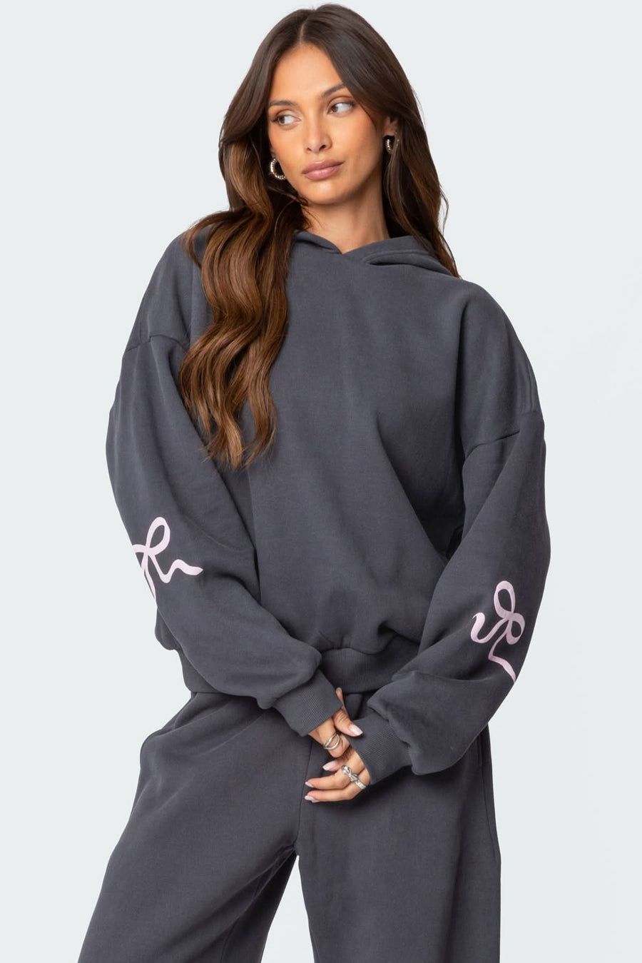 Amaria Bow Set Grey