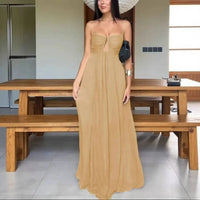 Amaya Maxi Dress Beige
