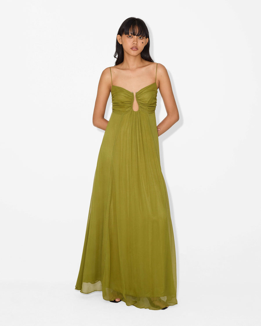 Amaya Maxi Dress Army Green