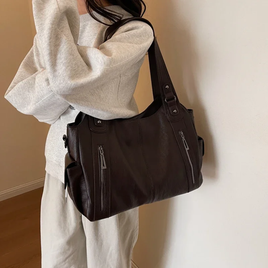 Amber Shoulder Bag Espresso