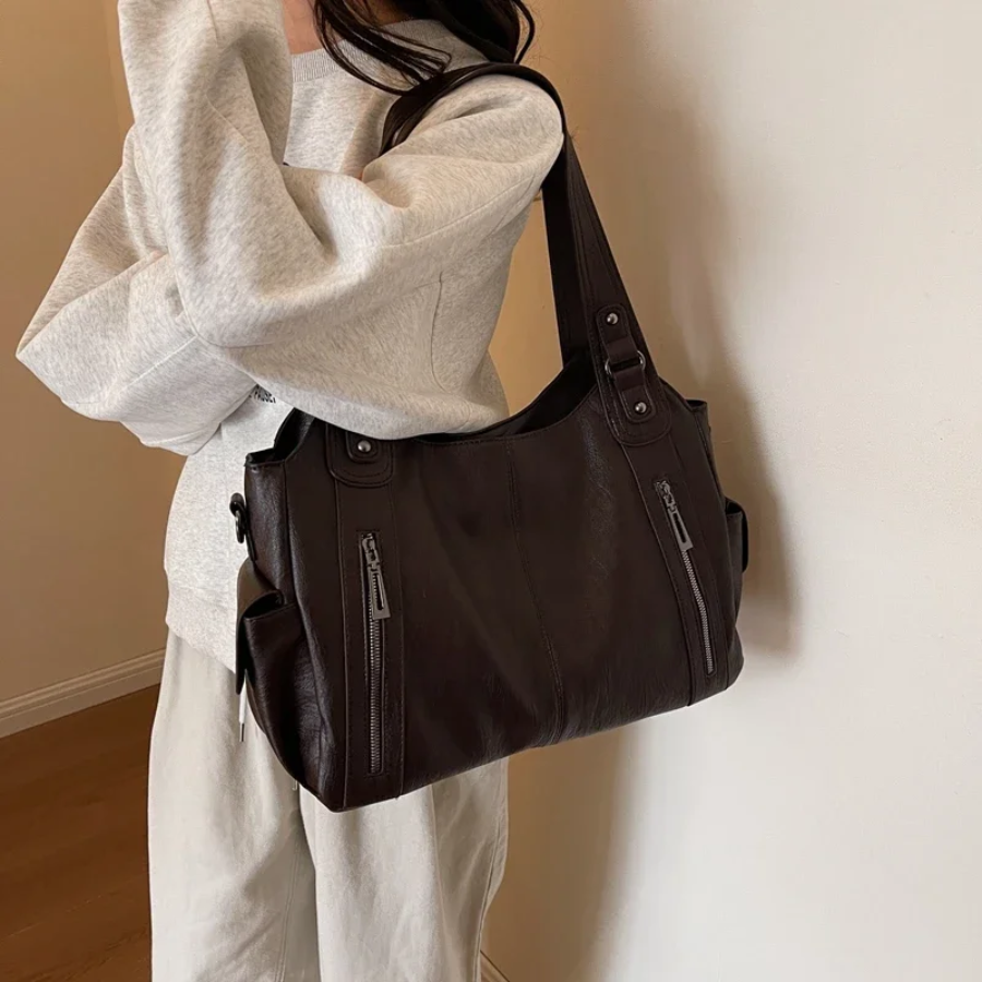 Amber Shoulder Bag Espresso