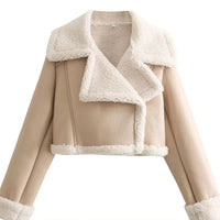 Amelia Fleece Jacket Beige