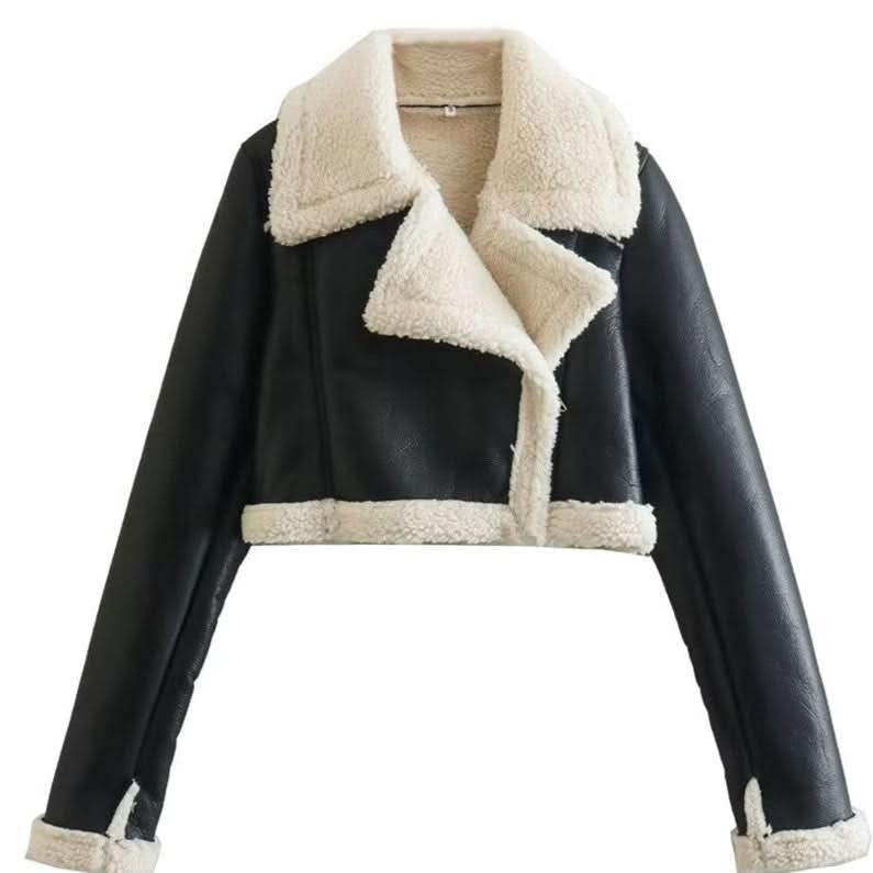 Amelia Fleece Jacket Black