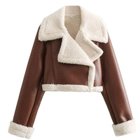 Amelia Fleece Jacket Light Brown