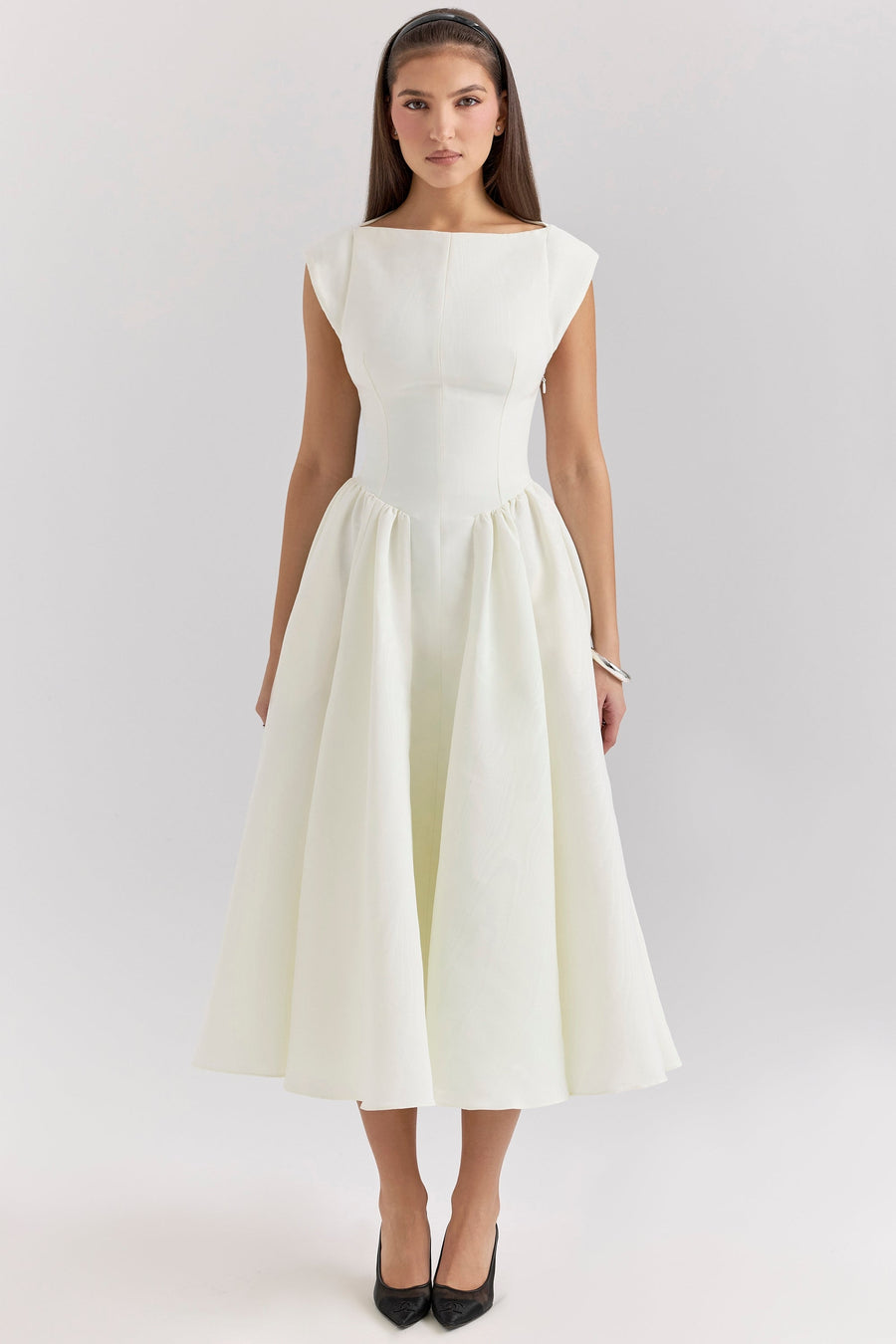 Anna Maxi Dress White
